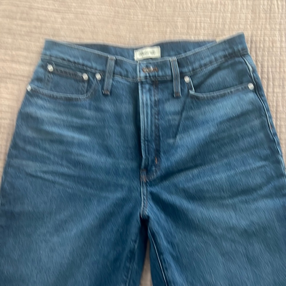 Madewell perfect vintage straight jean size 31